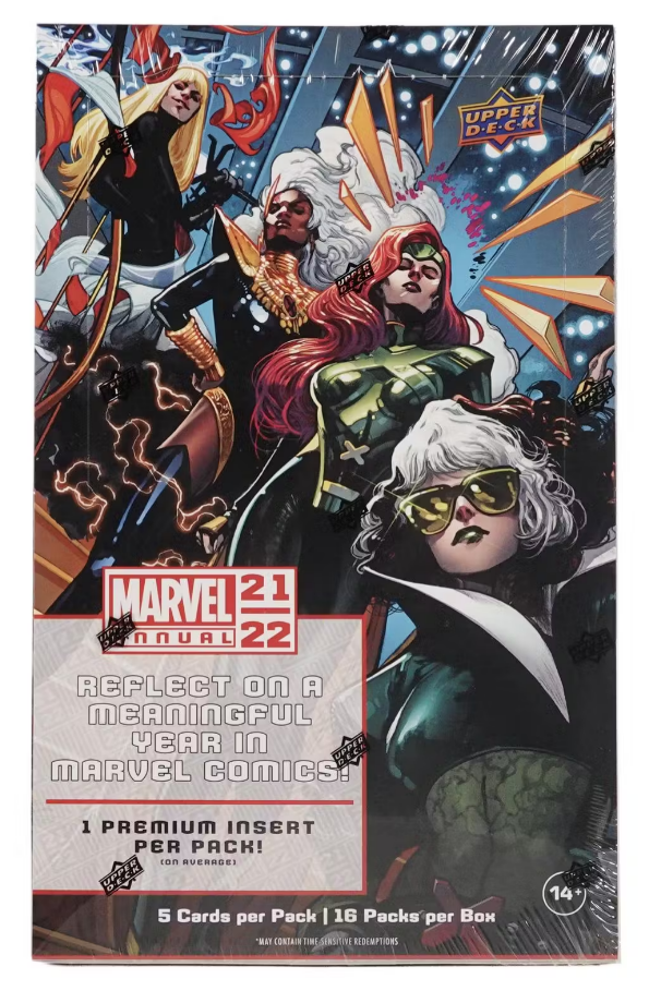 2022 Upper Deck 2021 and 2022 Marvel Annual Hobby Pack