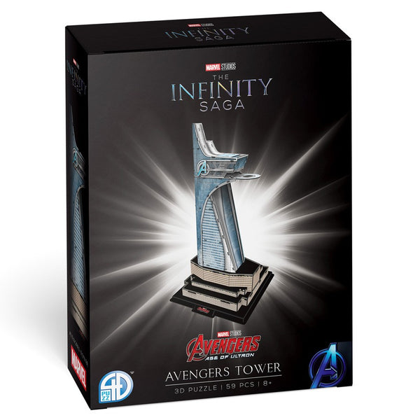 Marvel: Avengers Tower 3D Puzzle (59 pieces)