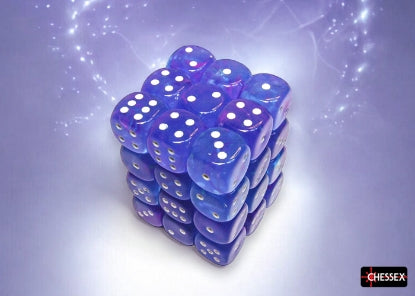 Chessex Nebula 12mm D6 Dice Block (36-Dice)
