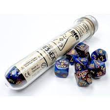 Chessex Lustrous Polyhedral 7-Die Set