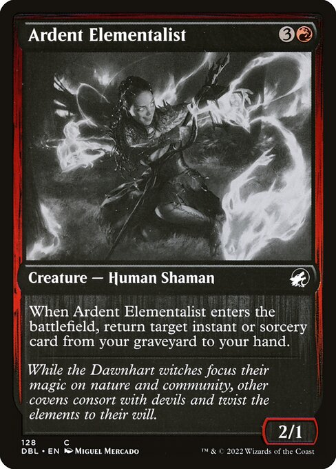 DBL: Ardent Elementalist (Foil)