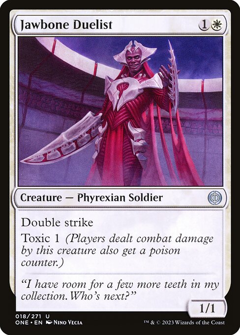 ONE: Jawbone Duelist