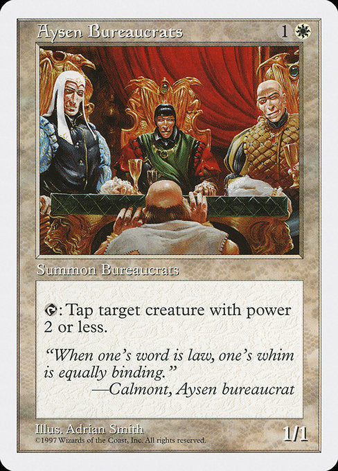 5ED: Aysen Bureaucrats