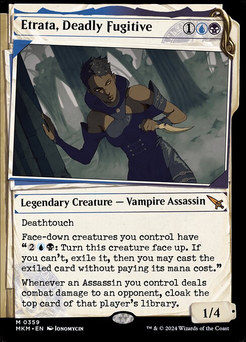 MKM: Etrata, Deadly Fugitive (Showcase) (Foil)