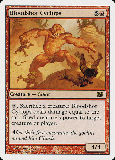 8ED: Bloodshot Cyclops