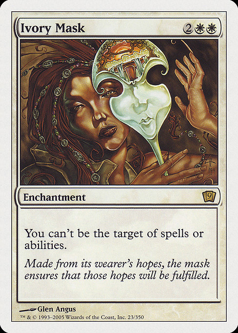 9ED: Ivory Mask