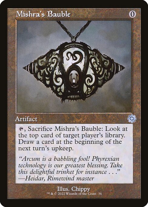 BRR: Mishra's Bauble (Foil)