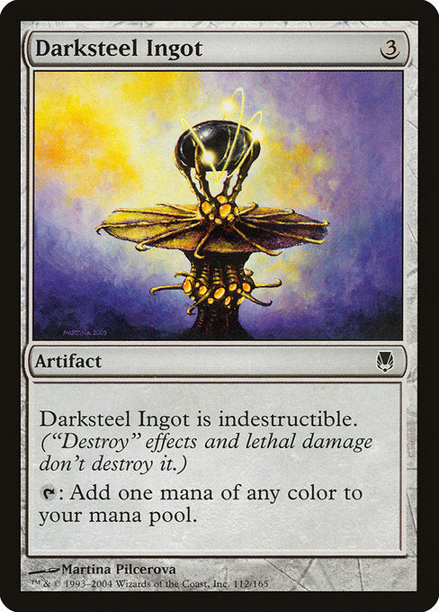 DST: Darksteel Ingot (Foil)