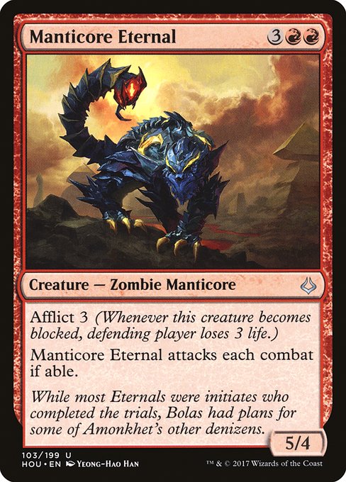 HOU: Manticore Eternal