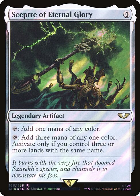 40K: Sceptre of Eternal Glory (Surge Foil)