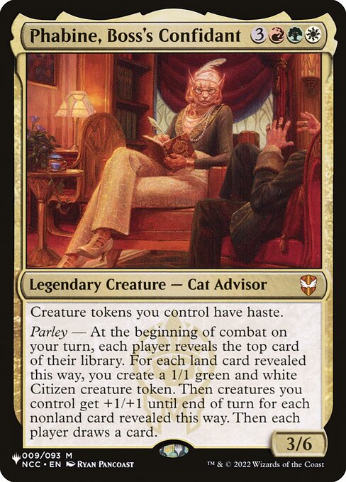 PLST: Phabine, Boss's Confidant