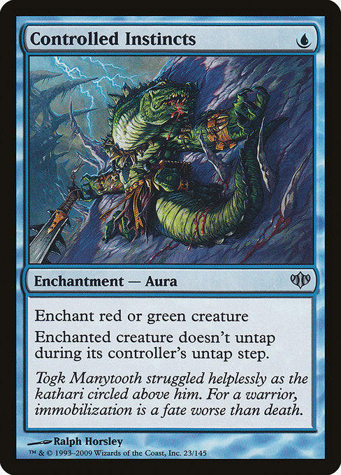 CON: Controlled Instincts (Foil)