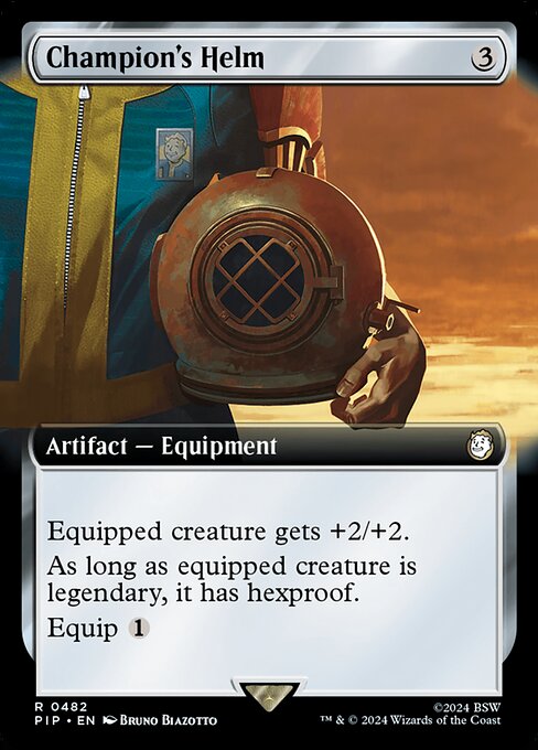 PIP: Champion's Helm (Extended Art)