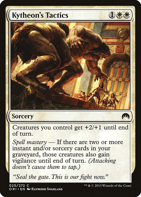 ORI: Kytheon's Tactics (Foil)