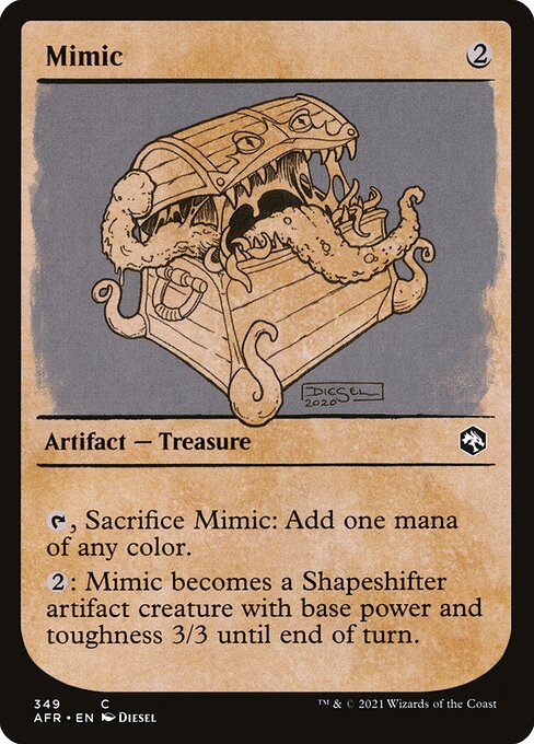 AFR: Mimic (Showcase) (Foil)