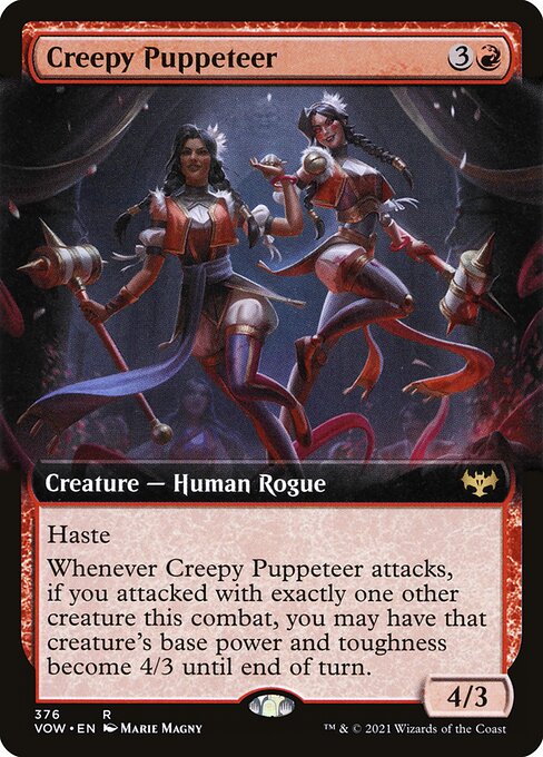 VOW: Creepy Puppeteer (Extended Art) (Foil)