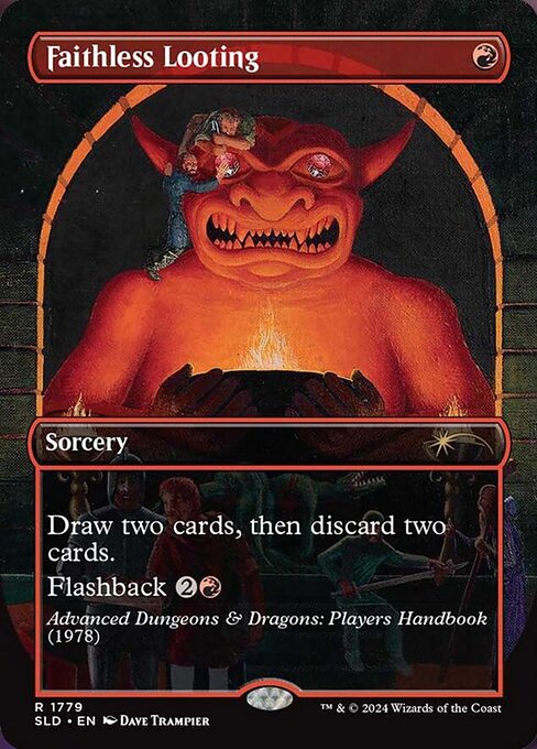 SLD: Faithless Looting (Foil)
