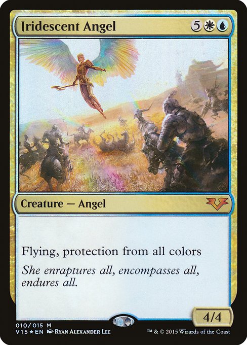 V15: Iridescent Angel (Foil)