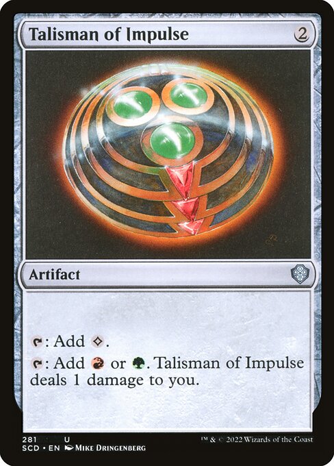 SCD: Talisman of Impulse