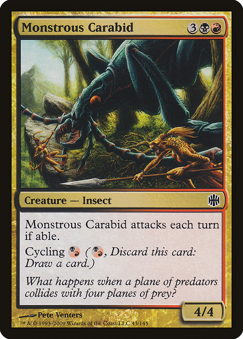 ARB: Monstrous Carabid