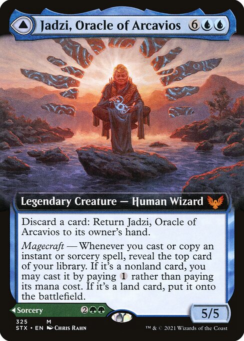 STX: Jadzi, Oracle of Arcavios (Extended Art) (Foil)