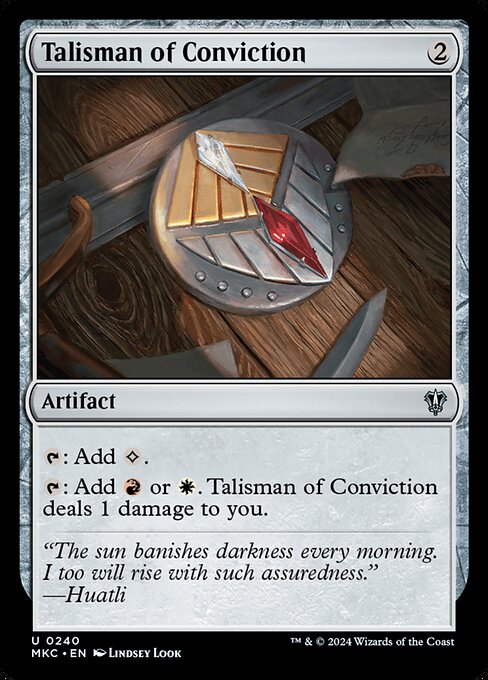 MKC: Talisman of Conviction