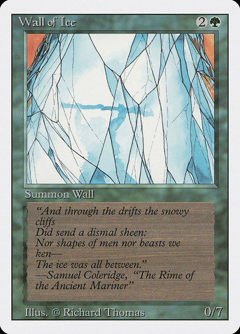 3ED: Wall of Ice