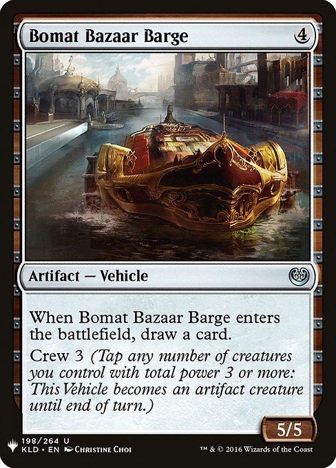 PLST: Bomat Bazaar Barge