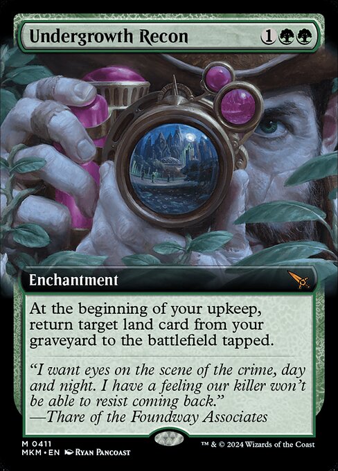 MKM: Undergrowth Recon (Extended Art)