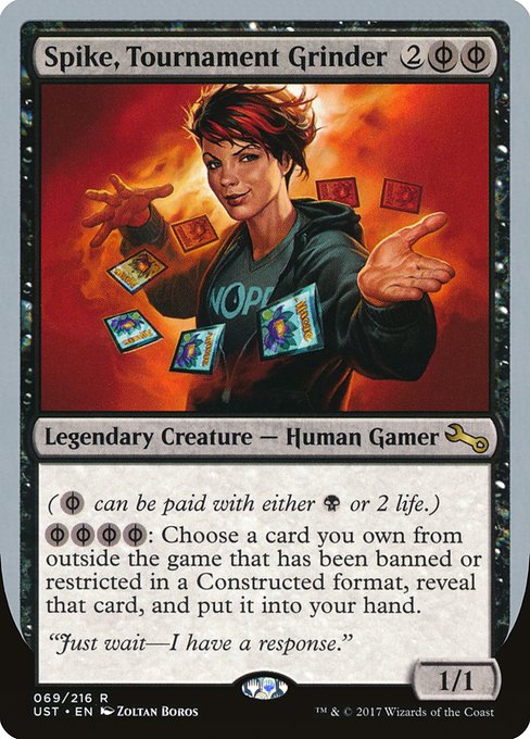 UST: Spike, Tournament Grinder