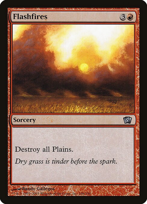 8ED: Flashfires (Foil)