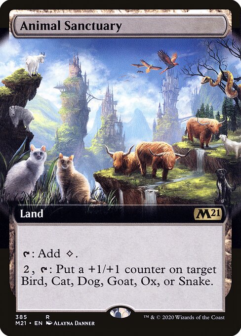 M21: Animal Sanctuary (Extended Art) (Foil)