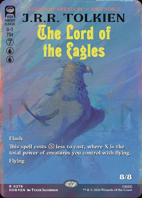 HOB: The Lord of the Eagles (Borderless) (Surge Foil)
