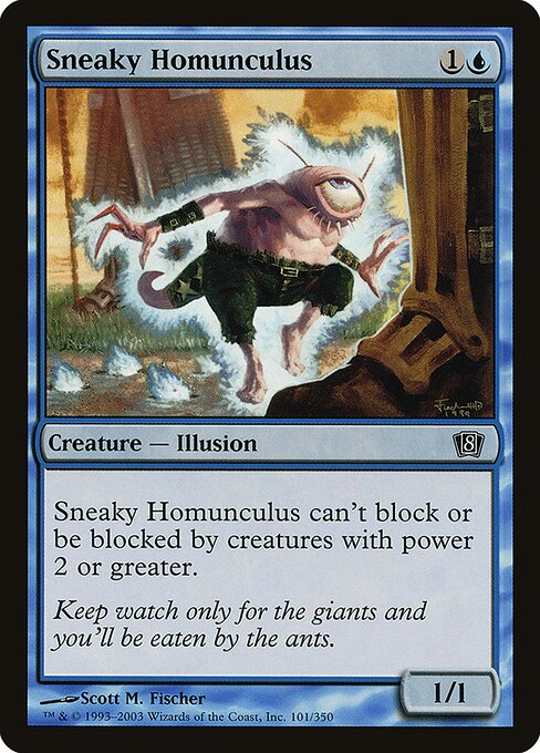 8ED: Sneaky Homunculus (Foil)