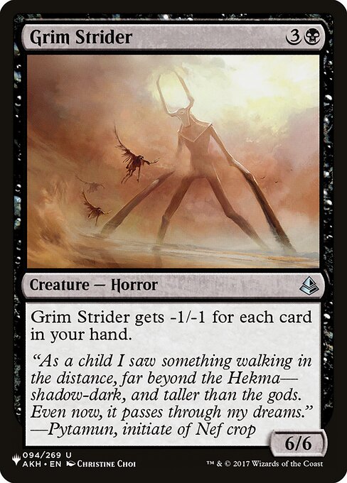 PLST: Grim Strider