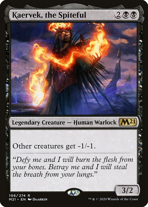 M21: Kaervek, the Spiteful (Foil)