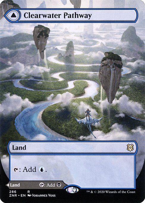 ZNR: Clearwater Pathway (Borderless) (Foil)