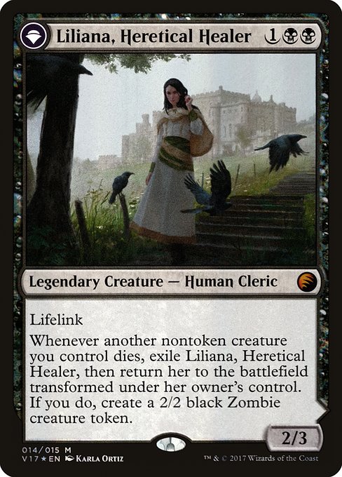 V17: Liliana, Heretical Healer (Foil)