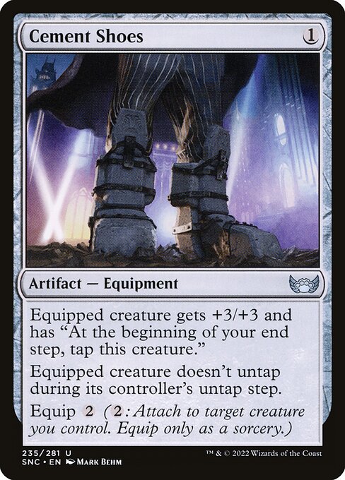 SNC: Cement Shoes (Foil)