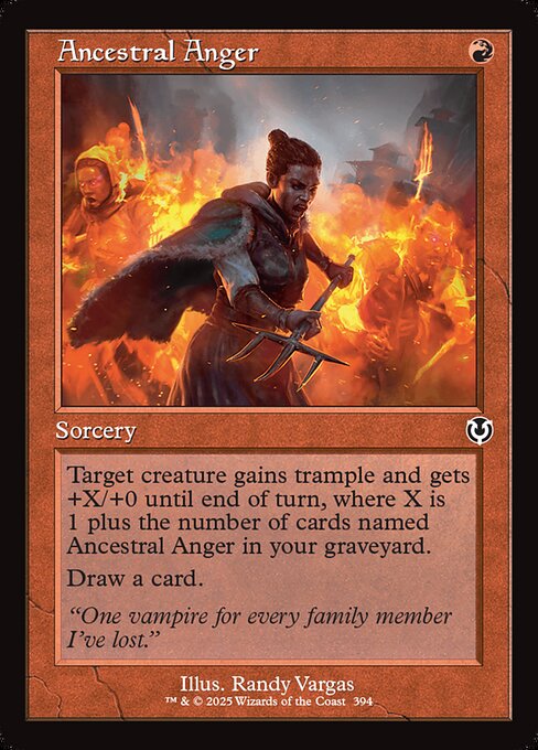 INR: Ancestral Anger (Retro Frame) (Foil)