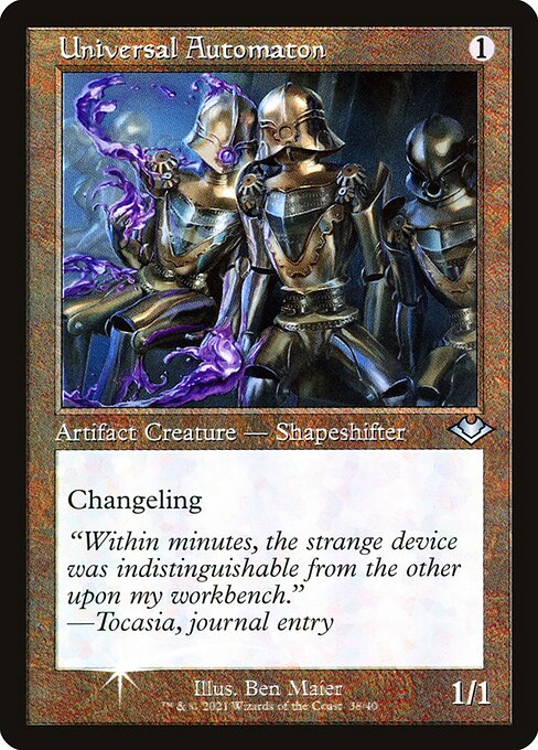 H1R: Universal Automaton (Retro Frame) (Foil Etched)