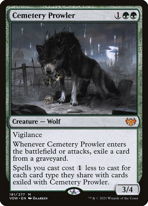 VOW: Cemetery Prowler (Foil)