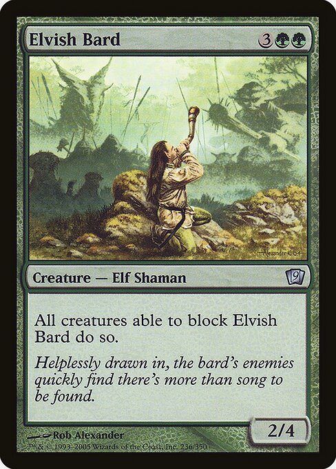 9ED: Elvish Bard (Foil)