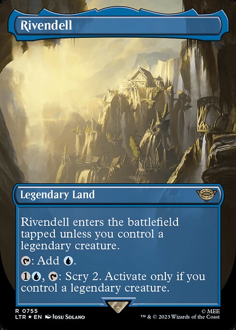 LTR: Rivendell (Borderless) (Surge Foil)