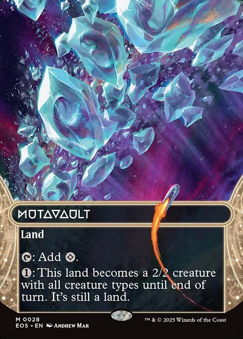 EOS: Mutavault (0028) (Borderless) (Foil)