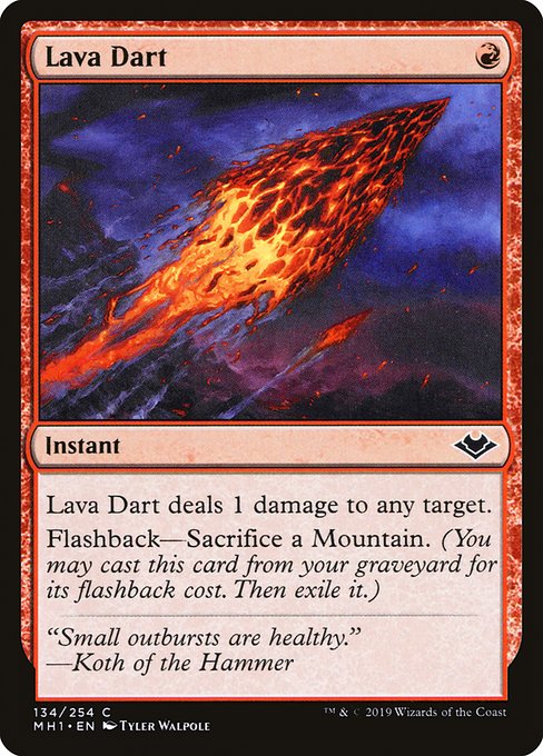 MH1: Lava Dart (Foil)