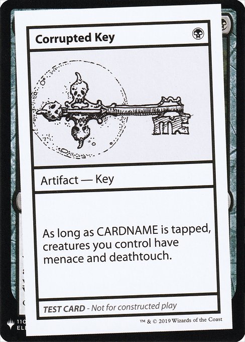 CMB1: Corrupted Key