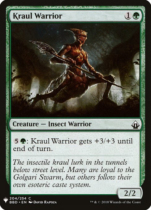 PLST: Kraul Warrior