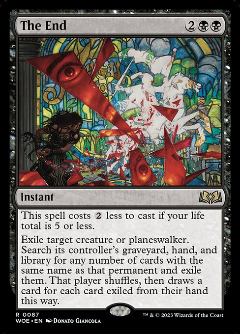 WOE: The End (Foil)