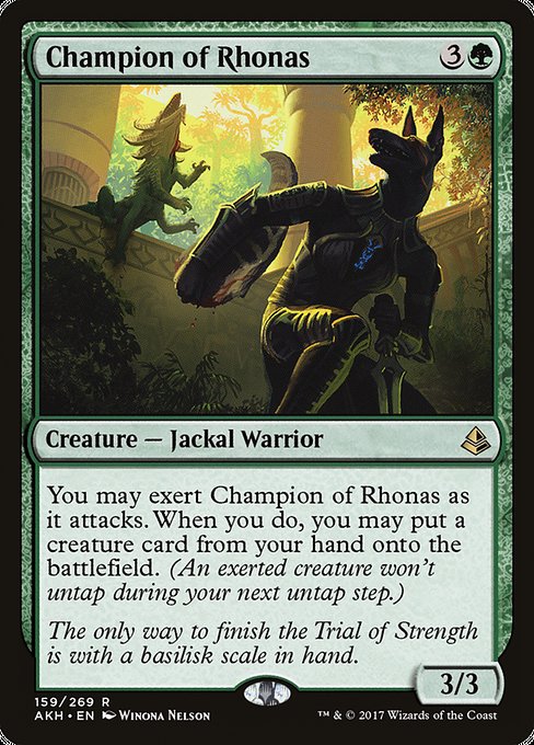 AKH: Champion of Rhonas (Foil)